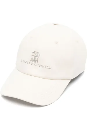 Brunello Cucinelli Gorra con logo bordado
