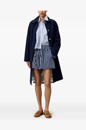 Claudie Pierlot Shorts con motivo de rayas