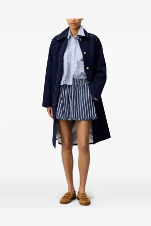 Claudie Pierlot Shorts con motivo de rayas