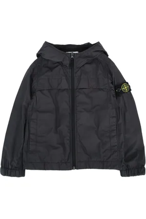 Stone Island Chamarra con parche Compass