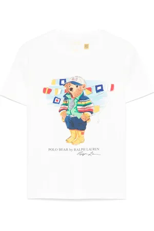 Ralph Lauren Playera con motivo Polo Bear