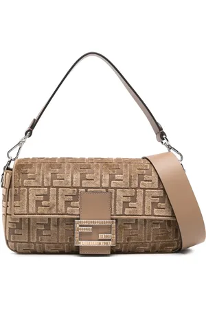 Fendi Bolsa de hombro Baguette mediana