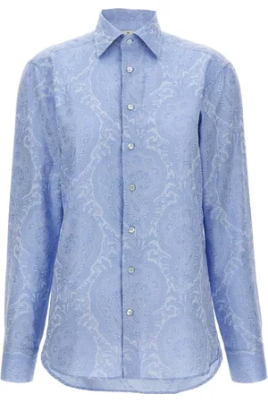 Etro Camisa con estampado de cachemira