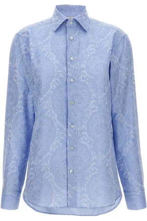 Etro Camisa con estampado de cachemira