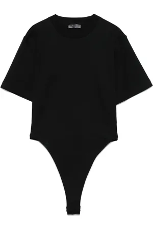 MUGLER Body estilo corset con espalda abierta