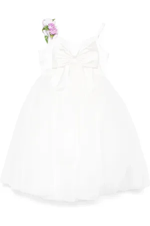 COLORICHIARI Vestido con detalle de moño