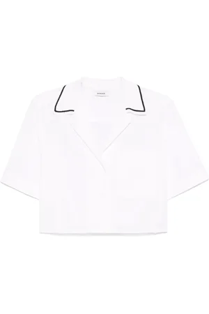 Sandro Camisa con cuello tejido
