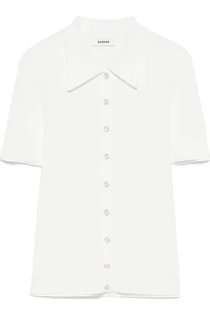 Sandro Camisa tejida de canalé