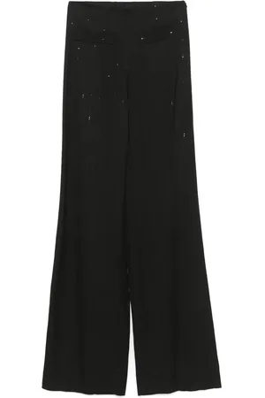 Sandro Pantalones palazzo con lentejuelas