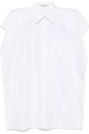 Stella McCartney Vestido corto de popelina