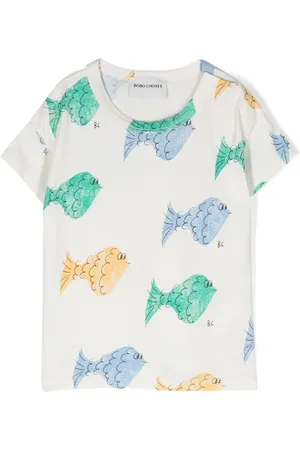 Bobo Choses Playera con peces estampados