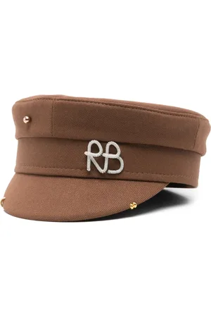 Ruslan Baginskiy Gorra baker boy con aplique del logo