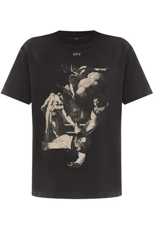OFF-WHITE Playera con estampado gráfico