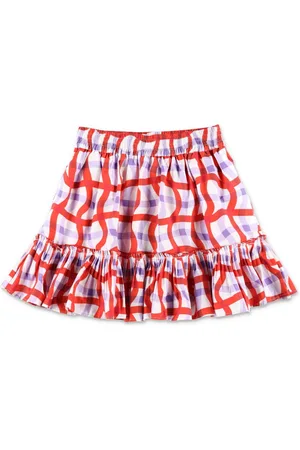 Stella McCartney Falda con estampado gráfico
