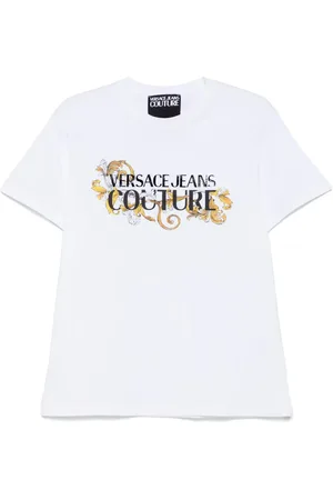 VERSACE Playera con logo estampado