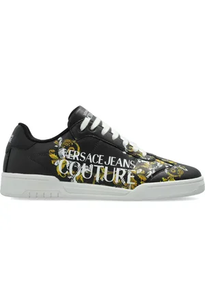 VERSACE Tenis con logo bordado