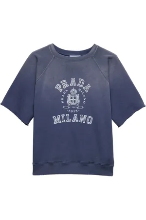 Prada Playera con logo estampado