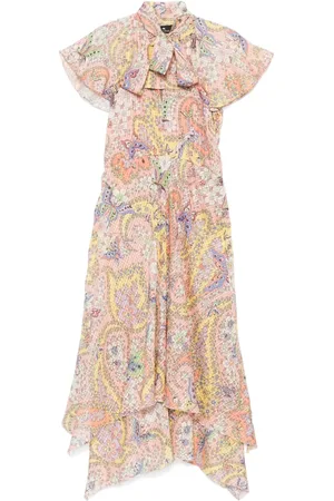 Etro Vestido midi de seda