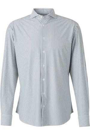 Traiano Milano Camisa con rayas estampadas