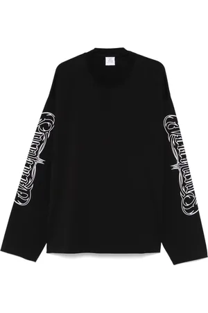 Vetements Playera con logo estampado