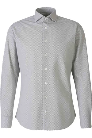Traiano Milano Camisa con estampado de lunares