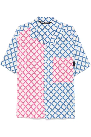 Palm Angels Camisa con logo de red