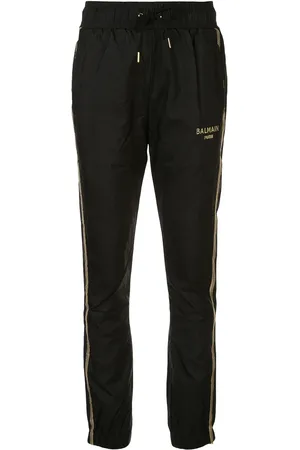 PUMA Pants con diseño trenzado - BLACK