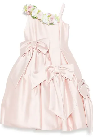 COLORICHIARI Vestido con aplique floral