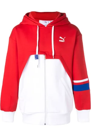PUMA Sudadera con capucha en dos tonos