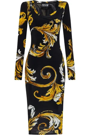 VERSACE Vestido midi Barocco