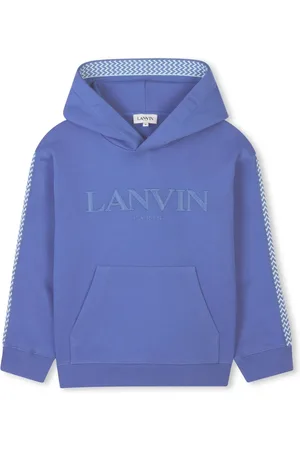 Lanvin Hoodie con logo bordado