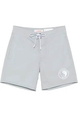Fursac Shorts de playa con logo estampado