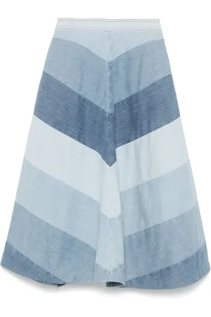 ZIMMERMANN Falda midi Tallow
