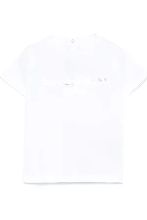 Balmain Playera con logo de goma