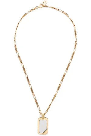 Dior Collar con placa del logo 1990-2000