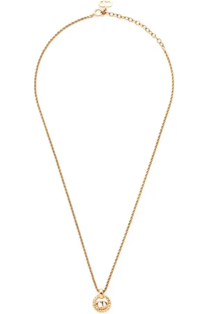 Dior Collar con dije del logo CD 1990-2000