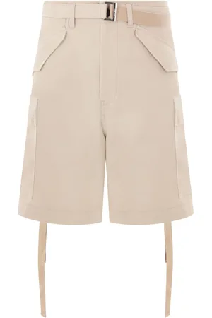 SACAI Shorts cargo con cinturón