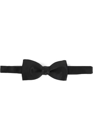Saint Laurent Corbata de moño en seda