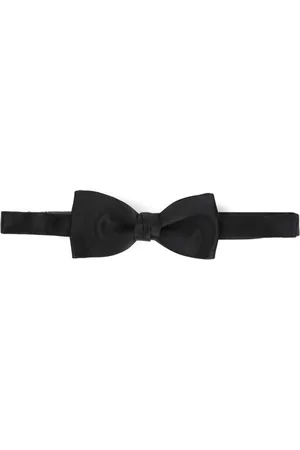 Saint Laurent Corbata de moño en seda