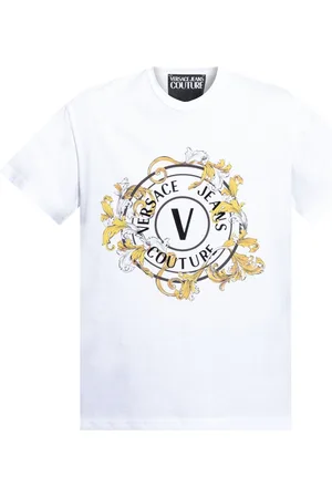 VERSACE Playera de algodón