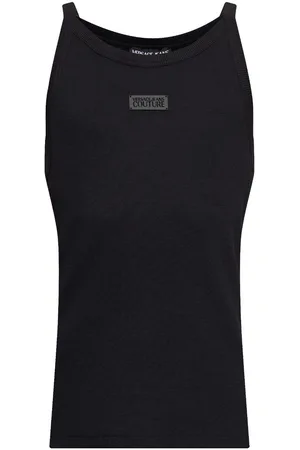 VERSACE Camiseta tejida de canalé
