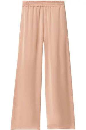 Fabiana Filippi Pantalones anchos con efecto satinado
