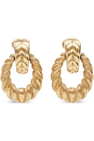 Dior Aretes de clip 1990