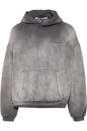 Alexander Wang Hoodie con detalles de cristal