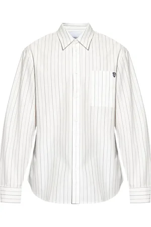 Burberry Camisa con rayas estampadas