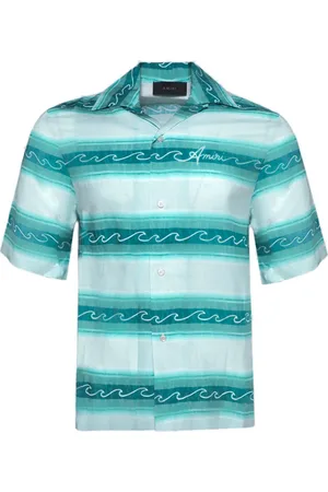AMIRI Camisa Wave Baja Shirte