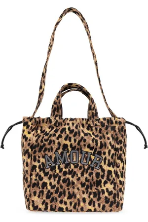 Zadig & Voltaire Tote con estampado de leopardo