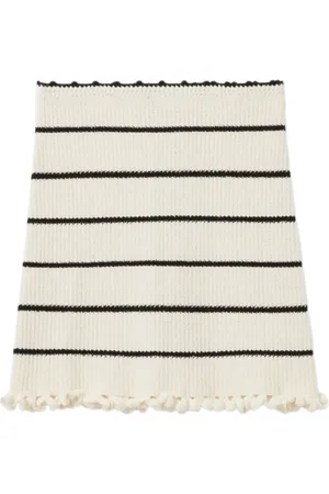Claudie Pierlot Falda corta con diseño tejido