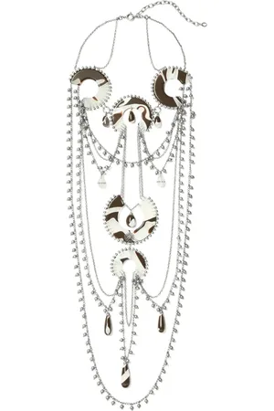 Tory Burch Collar con cuentas de resina