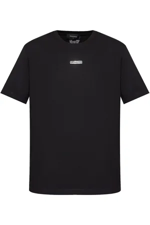 Dsquared2 Playera con placa del logo